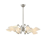 Buckingham Chandelier by Hudson Valley, Finish: Nickel Polished, Number of Lights: 8,  | Casa Di Luce Lighting