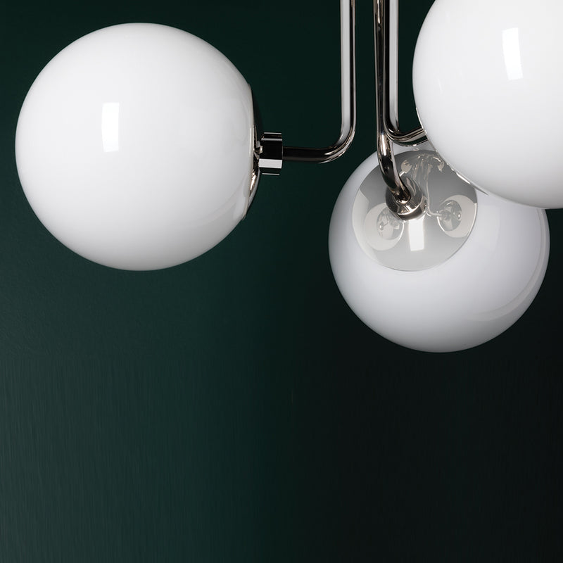 Stella Multi Semi Flush Ceiling Light By Mitzi - Closer View of Bulb