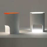 Civetta Table Lamp by Martinelli Luce, Color: White, Orange, ,  | Casa Di Luce Lighting