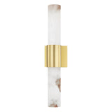 Barkley Wall Sconce by Hudson Valley, Finish: Brass Aged, ,  | Casa Di Luce Lighting