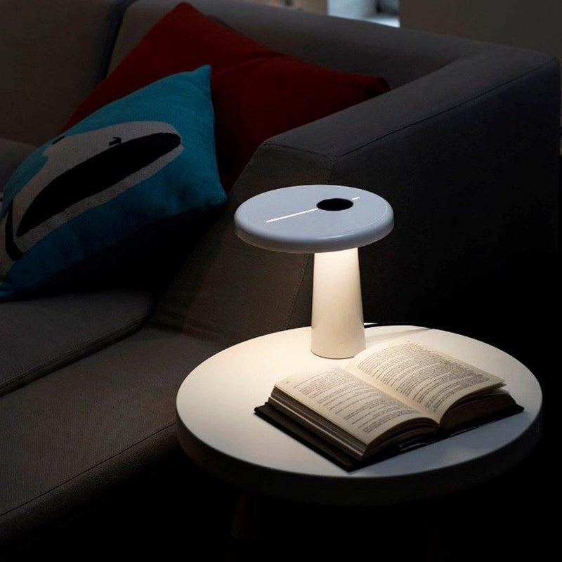 Hoop Table Lamp by Martinelli Luce, Color: White, Black, ,  | Casa Di Luce Lighting