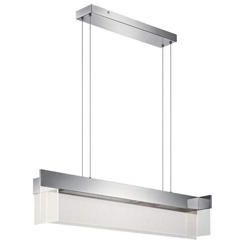 Geo LED Linear Pendant by Kichler, Size: Small, Large, ,  | Casa Di Luce Lighting