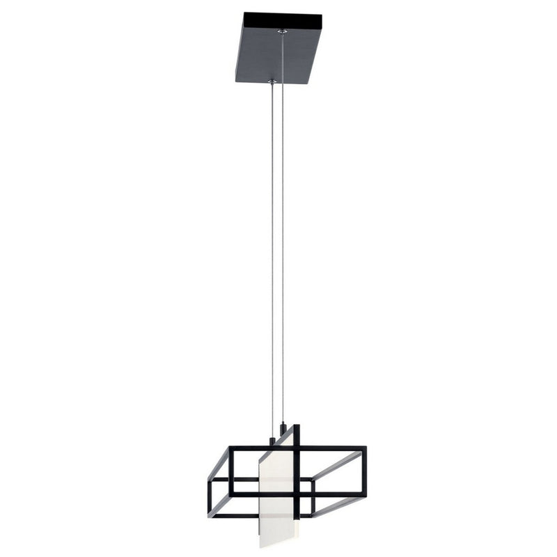 Matte Black Vega LED Linear Suspension by Kichler