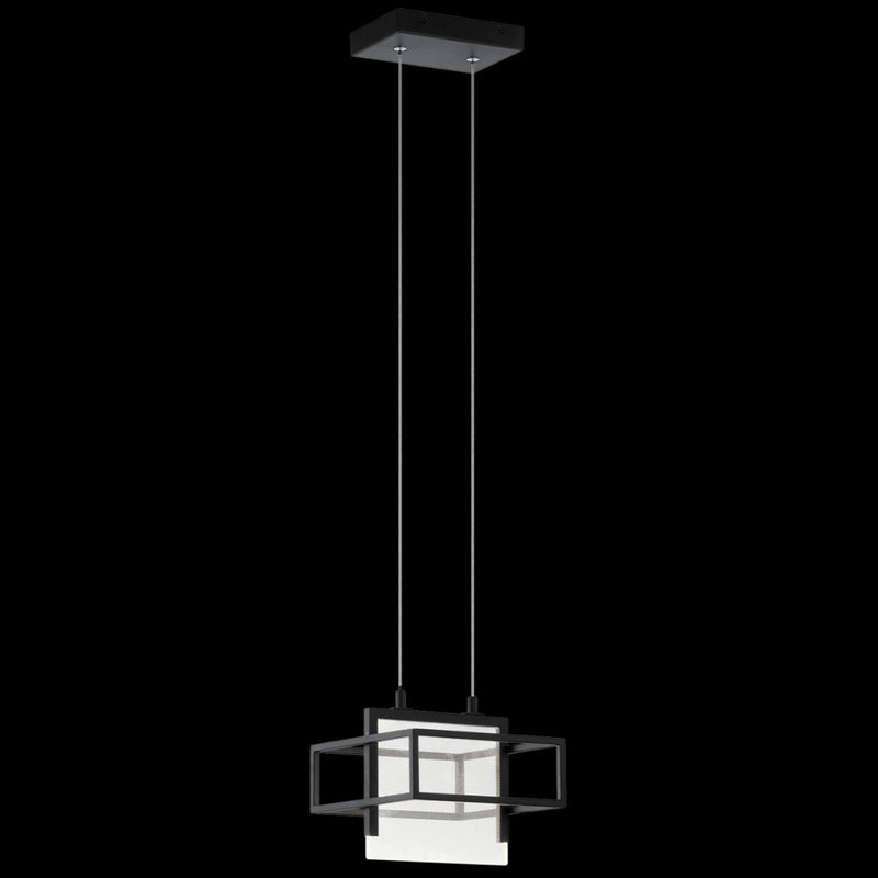Matte Black Vega LED Mini Pendant by Kichler