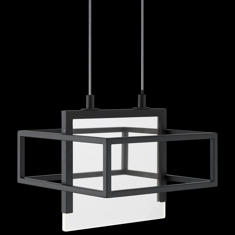 Matte Black Vega LED Mini Pendant by Kichler