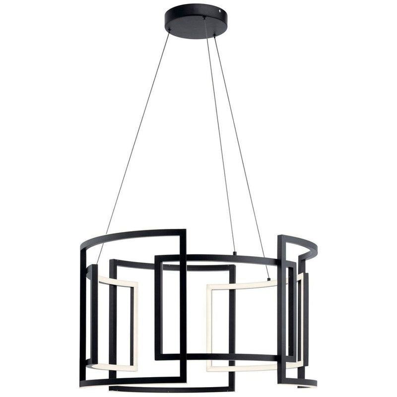 Melko LED Round Pendant by Kichler, Size: Large, ,  | Casa Di Luce Lighting