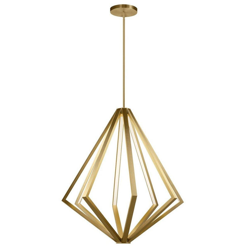 Everest LED Pendant by Kichler, Finish: Gold, Size: Large,  | Casa Di Luce Lighting