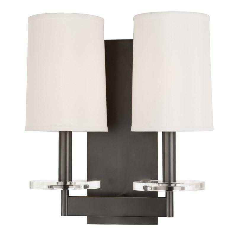 Chelsea Wall Sconce by Hudson Valley, Finish: Nickel Polished, Old Bronze-Mitzi, Number of Lights: 1, 2,  | Casa Di Luce Lighting