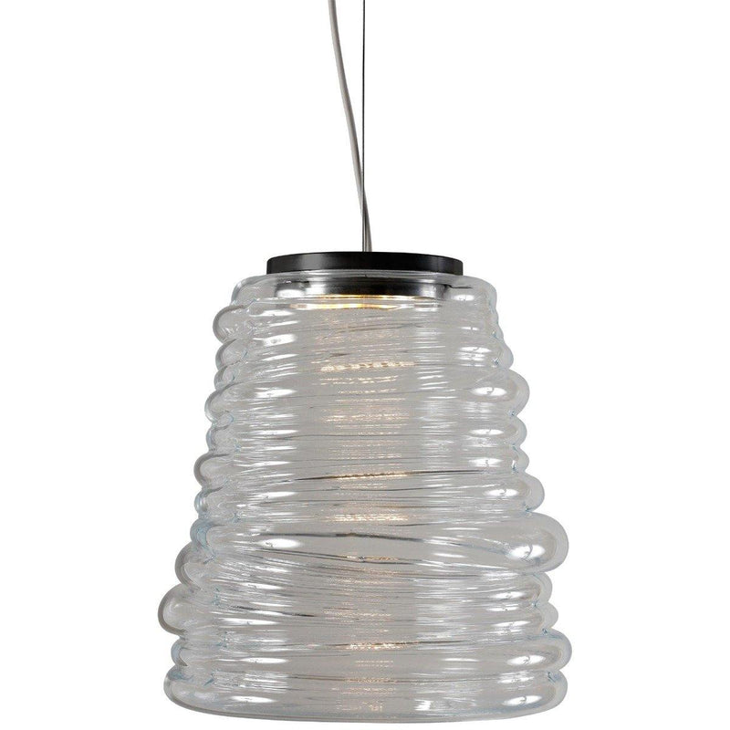 Bibendum Suspension by Karman, Color: Clear, Light Option: LED, Size: Medium | Casa Di Luce Lighting