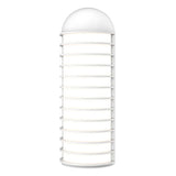 Lighthouse Indoor-Outdoor Wall Light, Size: Large, Finish: Textured White