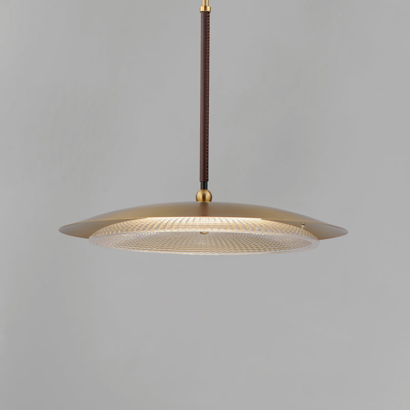 Prismatic Pendant Light By Studio M, Finish: Natural Aged Brass