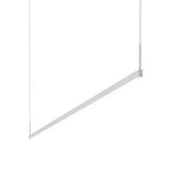 Thin-Line LED Pendant By Sonneman Lighting, Size: Large, Finish: Satin White