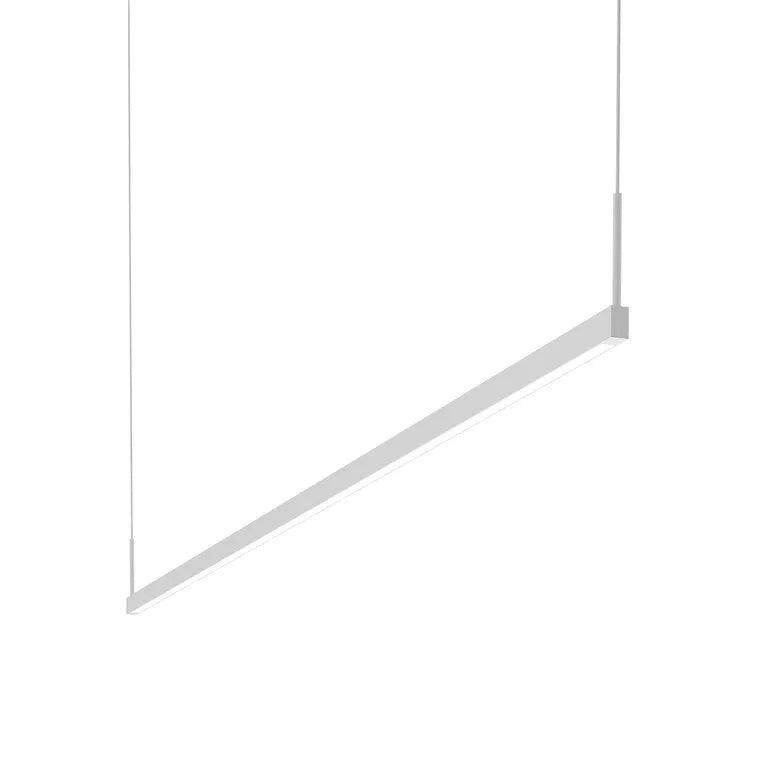 Thin-Line LED Pendant By Sonneman Lighting, Size: Large, Finish: Satin White