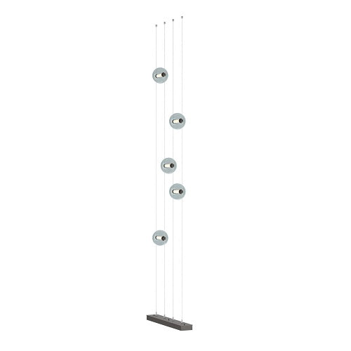 ABACUS FLOOR LED LAMP BY HUBBARDTON FORGE, COLOR: COOL GREY, FINISH: OIL RUBBED BRONZE, | CASA DI LUCE LIGHTING