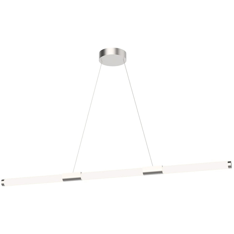 Akari LED Pendant By Kuzco, Size: Large, Finish: Nickel