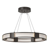 AURA SUSPENSION BY HUBBARDTON FORGE, FINISH: OIL RUBBED BRONZE; FROSTED GLASS, | CASA DI LUCE LIGHTING