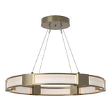 AURA SUSPENSION BY HUBBARDTON FORGE, FINISH: SOFT GOLD; FROSTED GLASS, | CASA DI LUCE LIGHTING