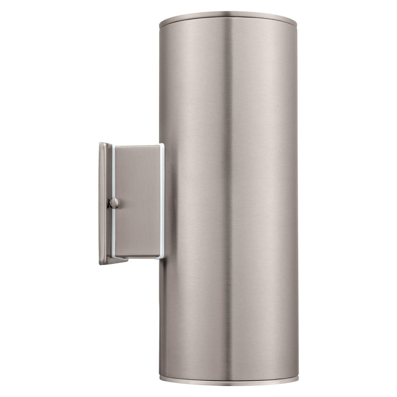 Ascoli Outdoor Wall Light by Eglo, Size: Large, Finish: Stainless Steel,  | Casa Di Luce Lighting
