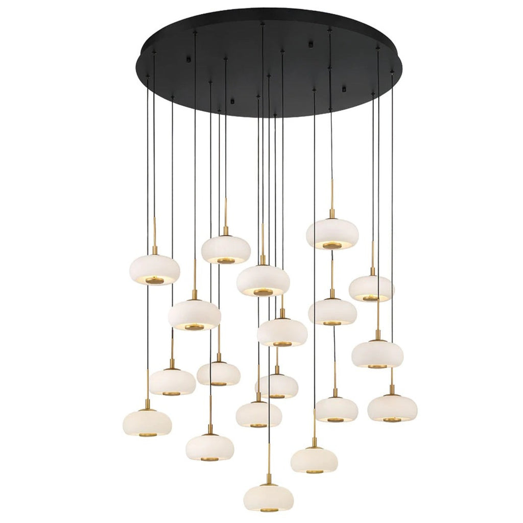 Adelfia Round Chandelier by Lib&Co.