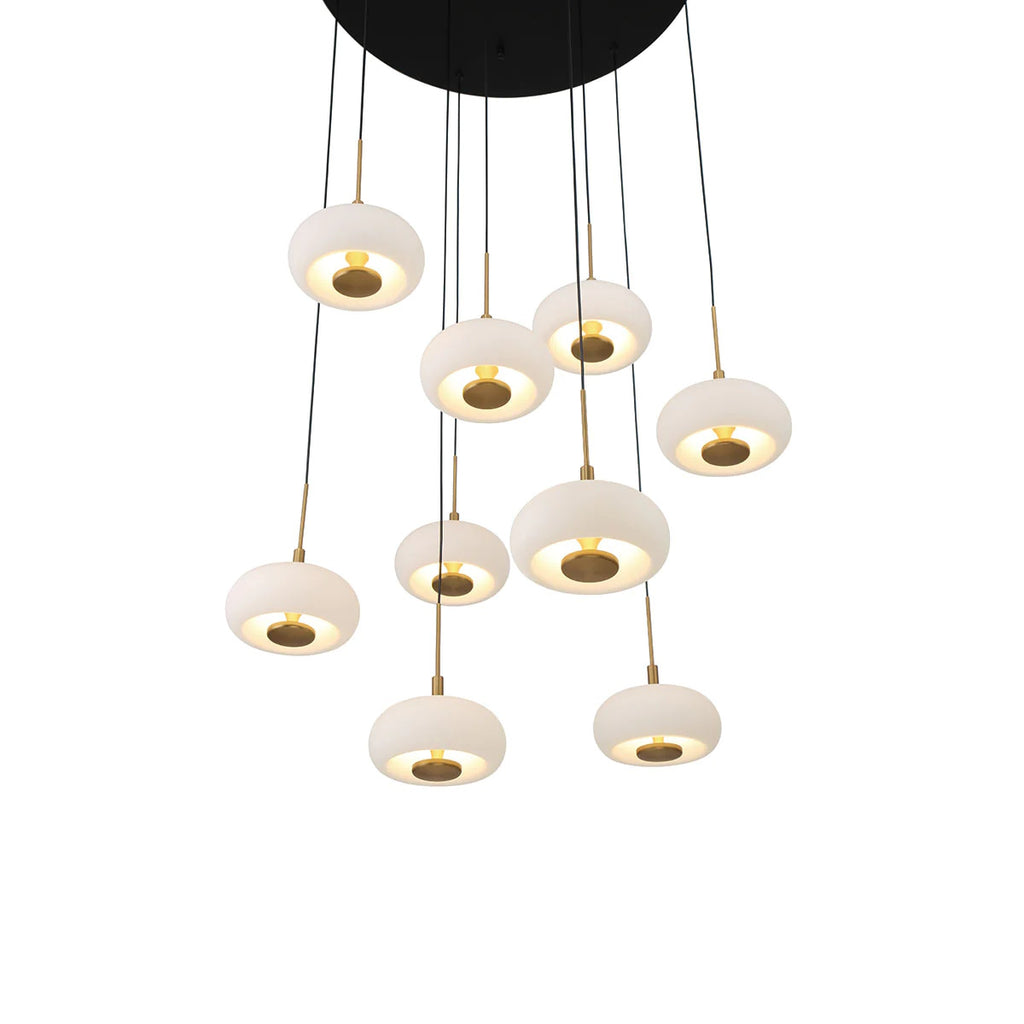 Adelfia Round Chandelier by Lib&Co.