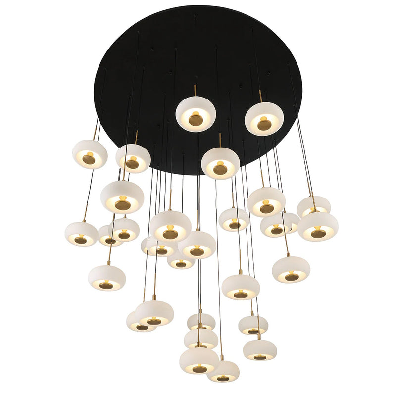 Adelfia Round Chandelier By Lib & Co, Size: X Large