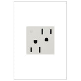 Adorne 15A Tamper Resistant Dual Controlled Outlet By Legrand Adorne White1
