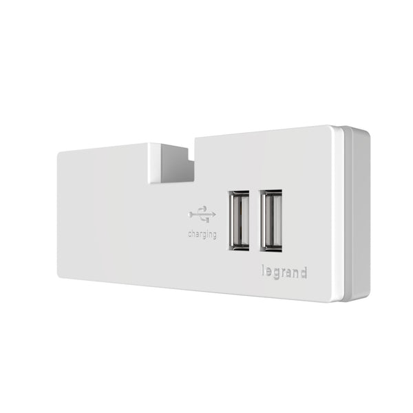 Adorne USB Outlet Module By Legrand Adorne White Finish
