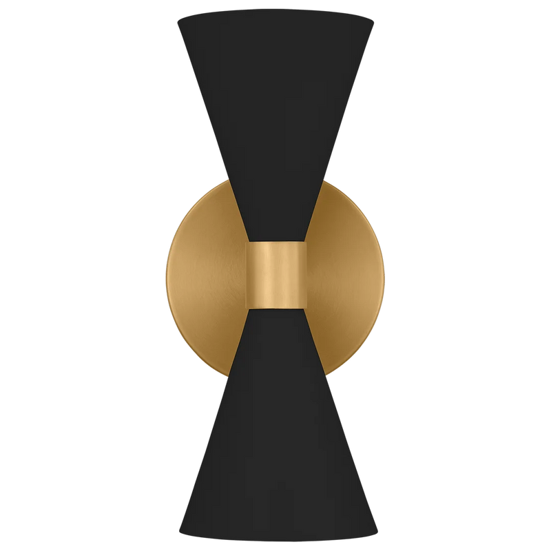 Albertine Wall Sconce By Aerin - Midnight Black
