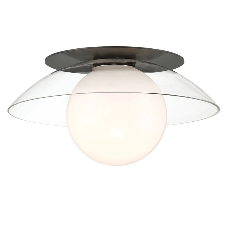 Ancona Ceiling Light Lib & Co, Size: Large, Finish: Black