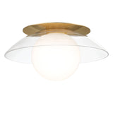 Ancona Ceiling Light Lib & Co, Size: Large, Finish: Soft Brass