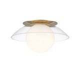 Ancona Ceiling Light Lib & Co, Size: Small, Finish: Brass