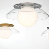 Ancona Ceiling Light Lib & Co, Size: Large, Finish: Chrome