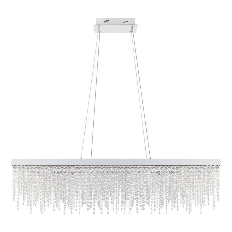 Antelao Linear Suspension by Eglo, Color: Chrome, Size: Large,  | Casa Di Luce Lighting