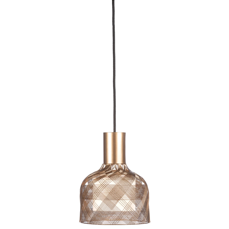 Satelise Pendant Light By Forestier, Size: Small, Color: Champagne