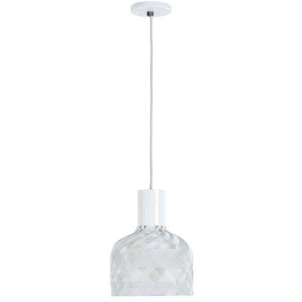 Satelise Pendant Light By Forestier, Size: Small, Color: White