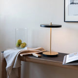 Asteria Move Portable Lamp By UMAGE, Finish: Black