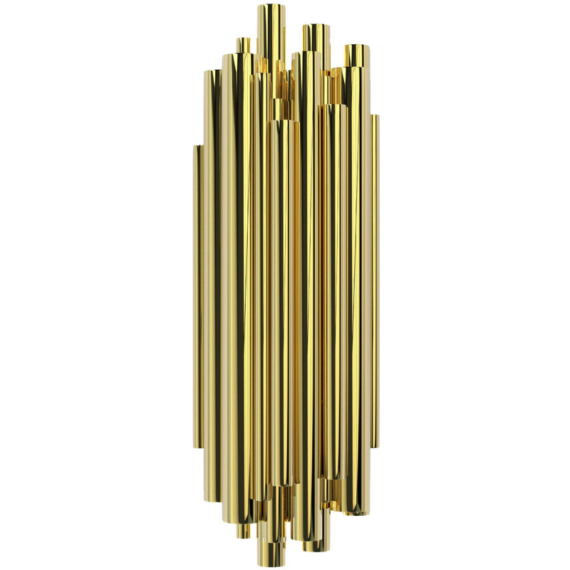 Brushed Brass Brubeck Wall Sconce by Delightfull