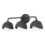 BROOKLYN WALL LIGHT BY HUBBARDTON FORGE, FINISH: OIL RUBBED BRONZE, ACCENT: OIL RUBBED BRONZE, OPAL GLASS, | CASA DI LUCE LIGHTING
