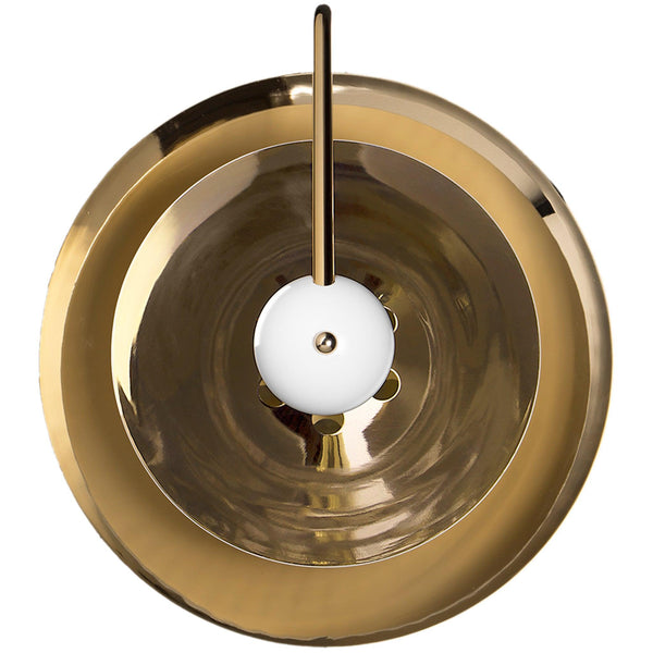 Gold Plated Basie Wall Sconce by Delightfull