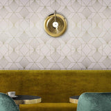 Gold Plated Basie Wall Sconce by Delightfull