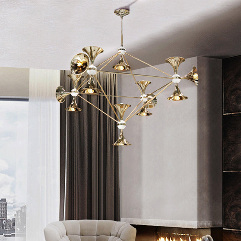 Gold Botti Diamond in Living Room