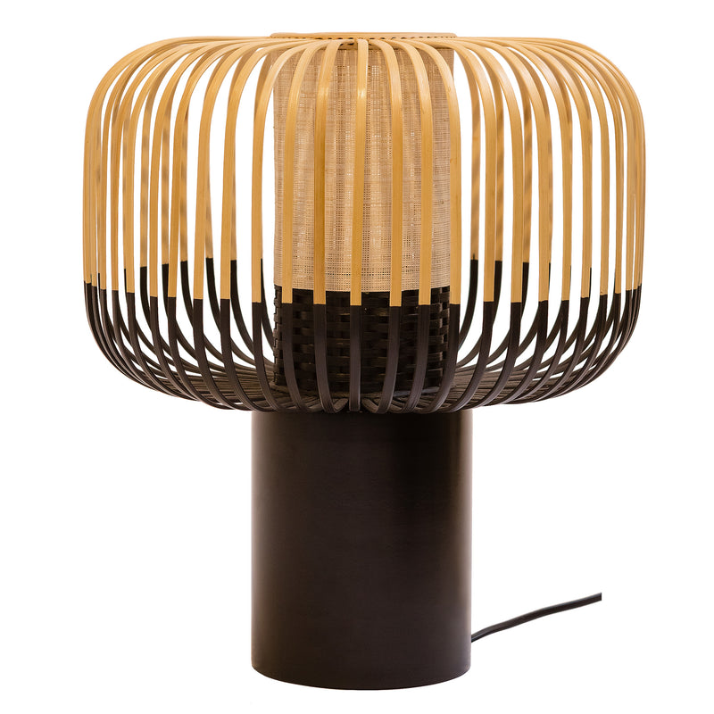 Bamboo Table Lamp By Forestier, Finish: Black, Size: Large