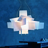 Big Bang Chandelier by Foscarini, White, in interier 4