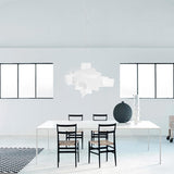 Big Bang Chandelier by Foscarini, White, in interier 5