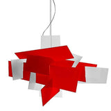 Big Bang L Chandelier by Foscarini, View, Red