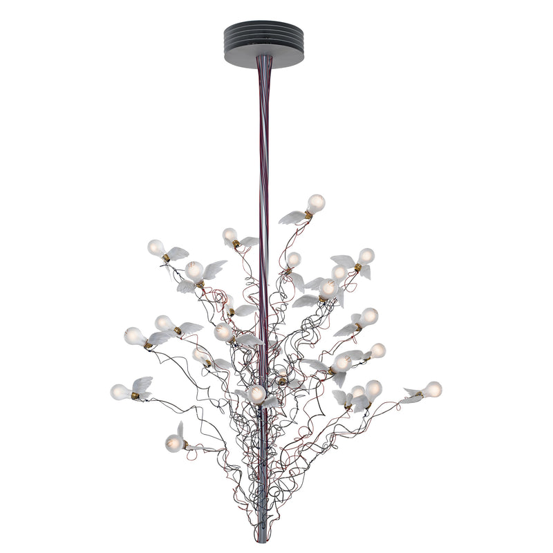 Birds Birds Birds Chandelier By Ingo Maurer