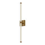 Blade Vanity Light by Kuzco - Brushed Gold, Large in white background