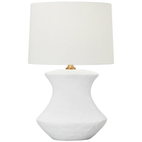 Bone Table Lamp By Hable-Matte White