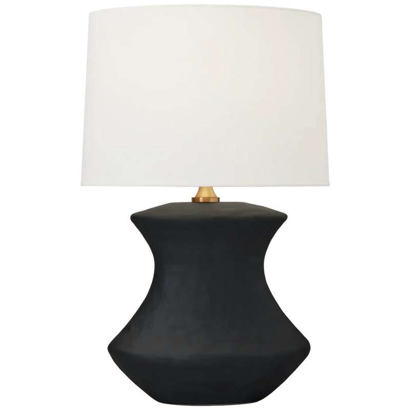 Bone Table Lamp By Hable-Rough Black