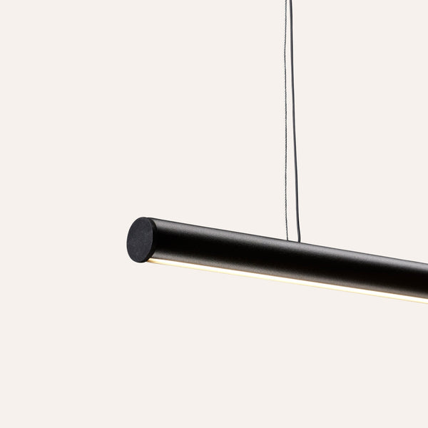 Boomer Line Linear Suspension By Toss B, Finish: Black
